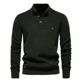 Carson | Sweater with Button Detail
