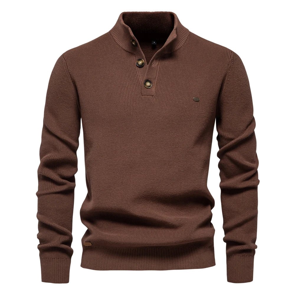 Carson | Sweater with Button Detail