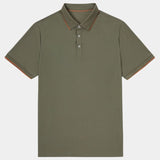 Curtis | Olive Green Classic Polo