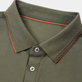 Curtis | Olive Green Classic Polo