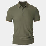Curtis | Olive Green Classic Polo