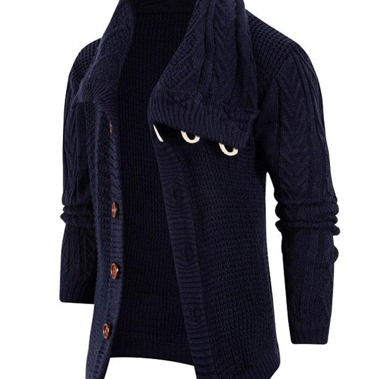 Easton | Button Neck Turtleneck Sweater
