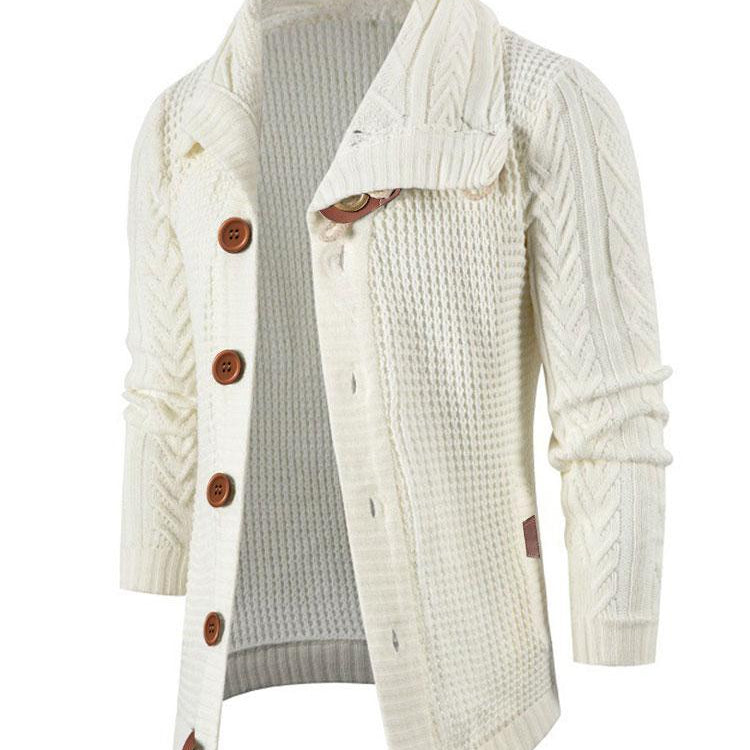 Easton | Button Neck Turtleneck Sweater