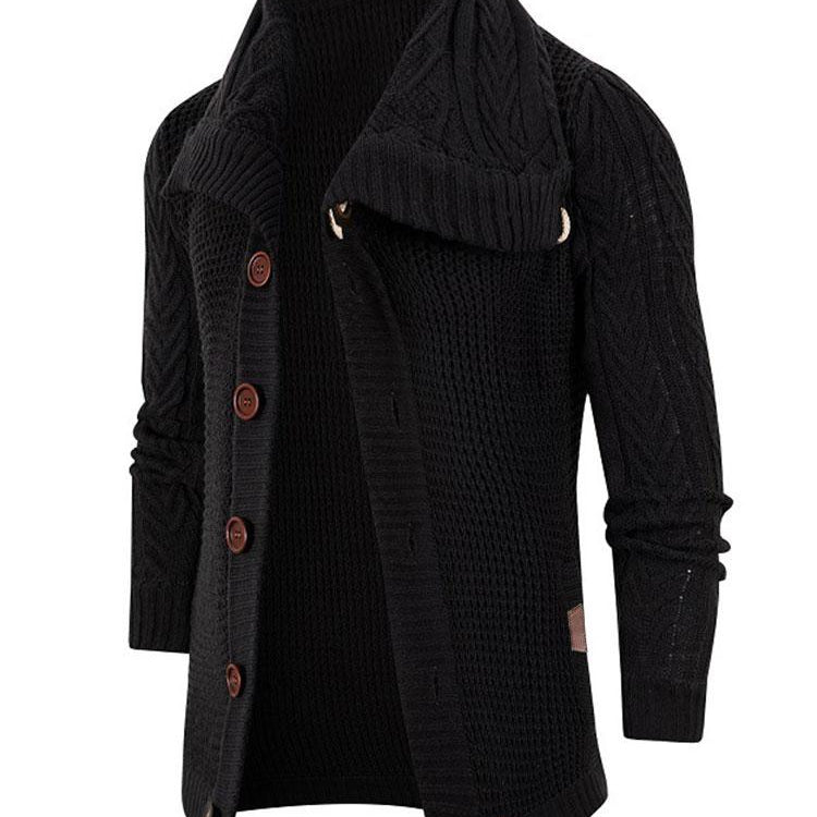 Easton | Button Neck Turtleneck Sweater