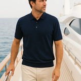 Corey | Dark Navy Classic Polo