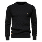 Dawson | Check Pattern Knit Sweater