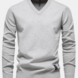 Sawyer | Long Sleeve V-Neck Knit Sweater