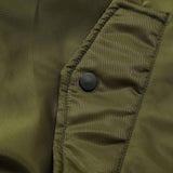 Thomas | Padded Bomber Jacket with Faux Fur Collar