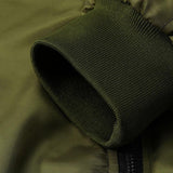 Thomas | Padded Bomber Jacket with Faux Fur Collar