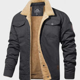 Marcel | Black Teddy-Lined Jacket