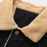 Marcel | Black Teddy-Lined Jacket