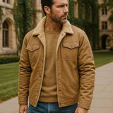 Marcel | Black Teddy-Lined Jacket