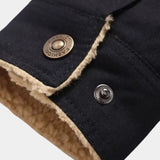 Marcel | Black Teddy-Lined Jacket
