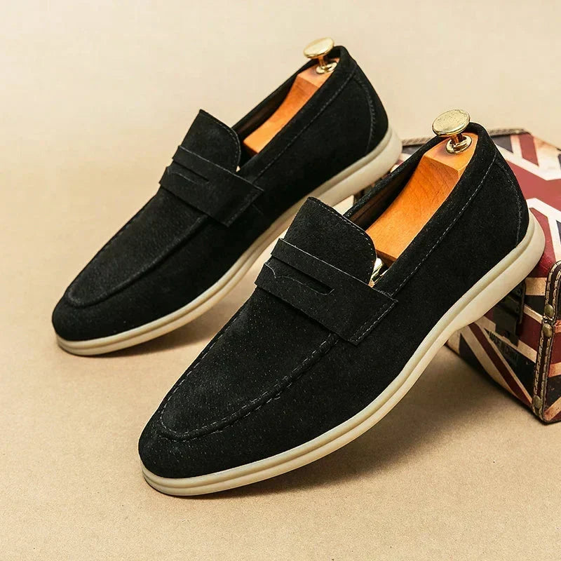Xavier | Firenze Suede Loafers