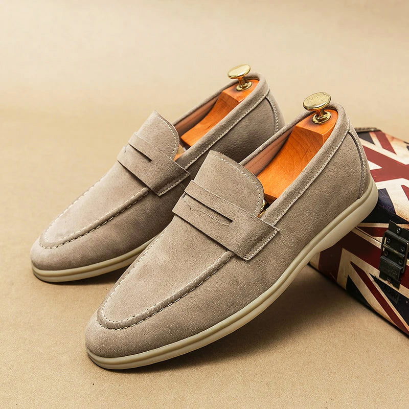 Xavier | Firenze Suede Loafers