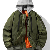 Oliver | Hooded Bomber Jacket