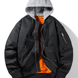 Oliver | Hooded Bomber Jacket