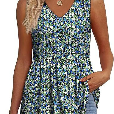 CECILIA - Effortless Flowy Sleeveless Tank Top