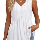 CECILIA - Effortless Flowy Sleeveless Tank Top