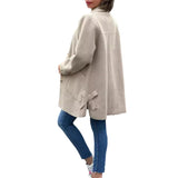 Andrea - Classic Button-Down Oversized Coat