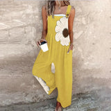 Emma | Oversized Floral Overalls