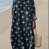 Lillian | Bohemian Dress with Star Print