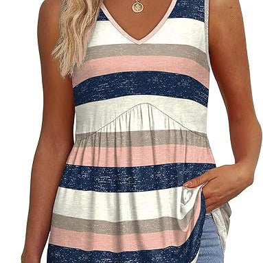 CECILIA - Effortless Flowy Sleeveless Tank Top
