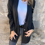 Marley - Long Suede-Look Coat