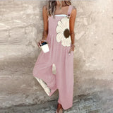 Emma | Oversized Floral Overalls