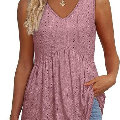 CECILIA - Effortless Flowy Sleeveless Tank Top