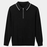 Jared | Long Sleeve Zip Polo