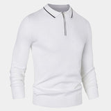 Jared | Long Sleeve Zip Polo