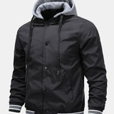 Benjamin | Bomber Jacket with Detachable Hood