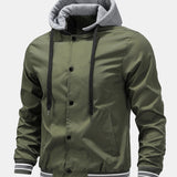 Benjamin | Bomber Jacket with Detachable Hood