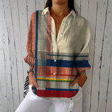 Erica - Shirt with Artistic Motif