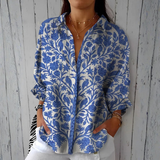 Shelby - Garden Shirt with Birds