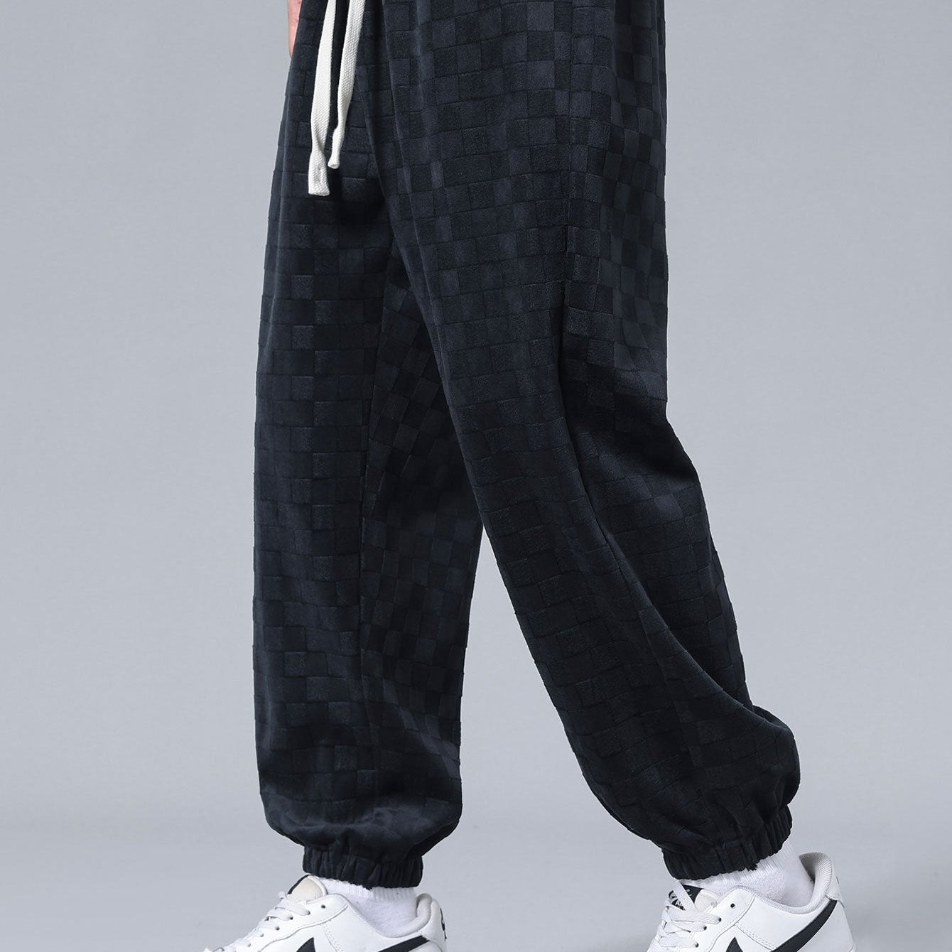 Alain | Plaid Joggers