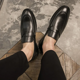 Raphael | Smart Leather Penny Loafers
