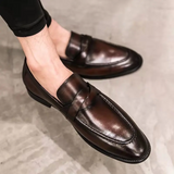 Raphael | Smart Leather Penny Loafers