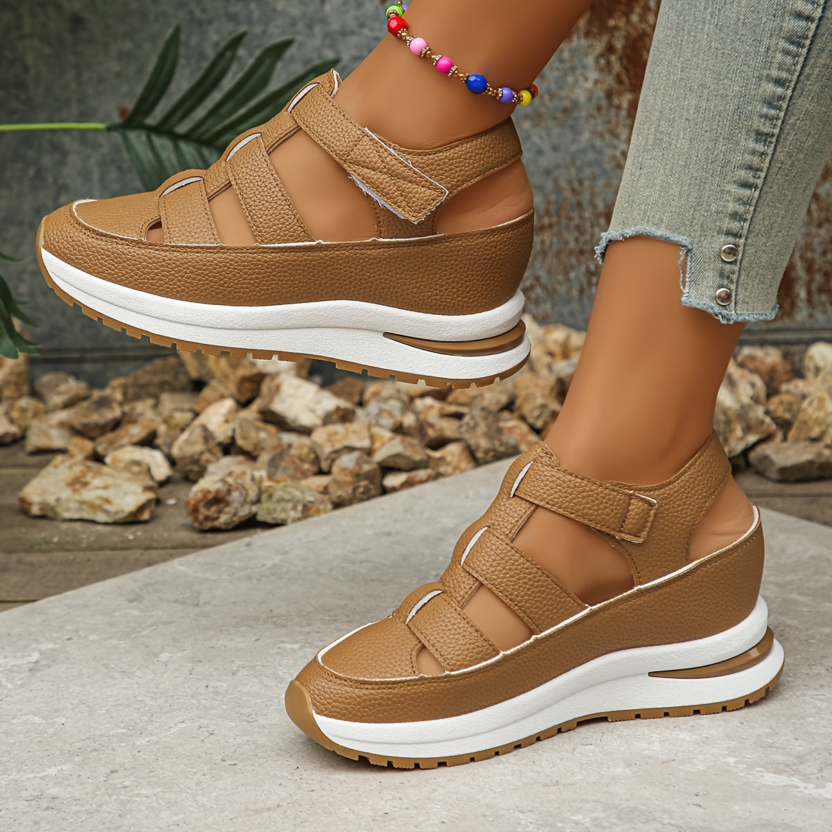 Lainey - Orthopedic Platform Sandals