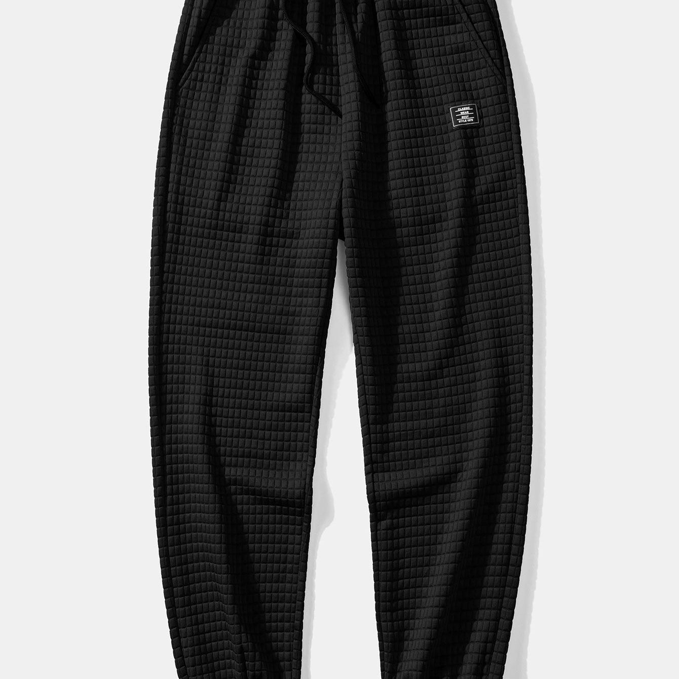 Daniel | Waffle Knit Joggers