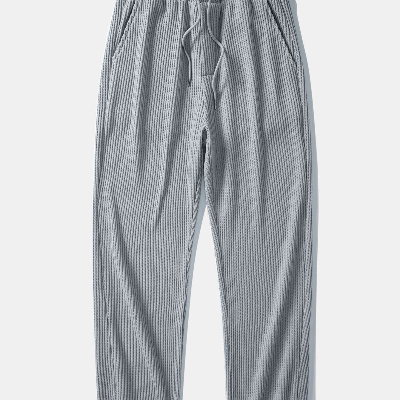 Claude | Waffle Texture Drawstring Pants