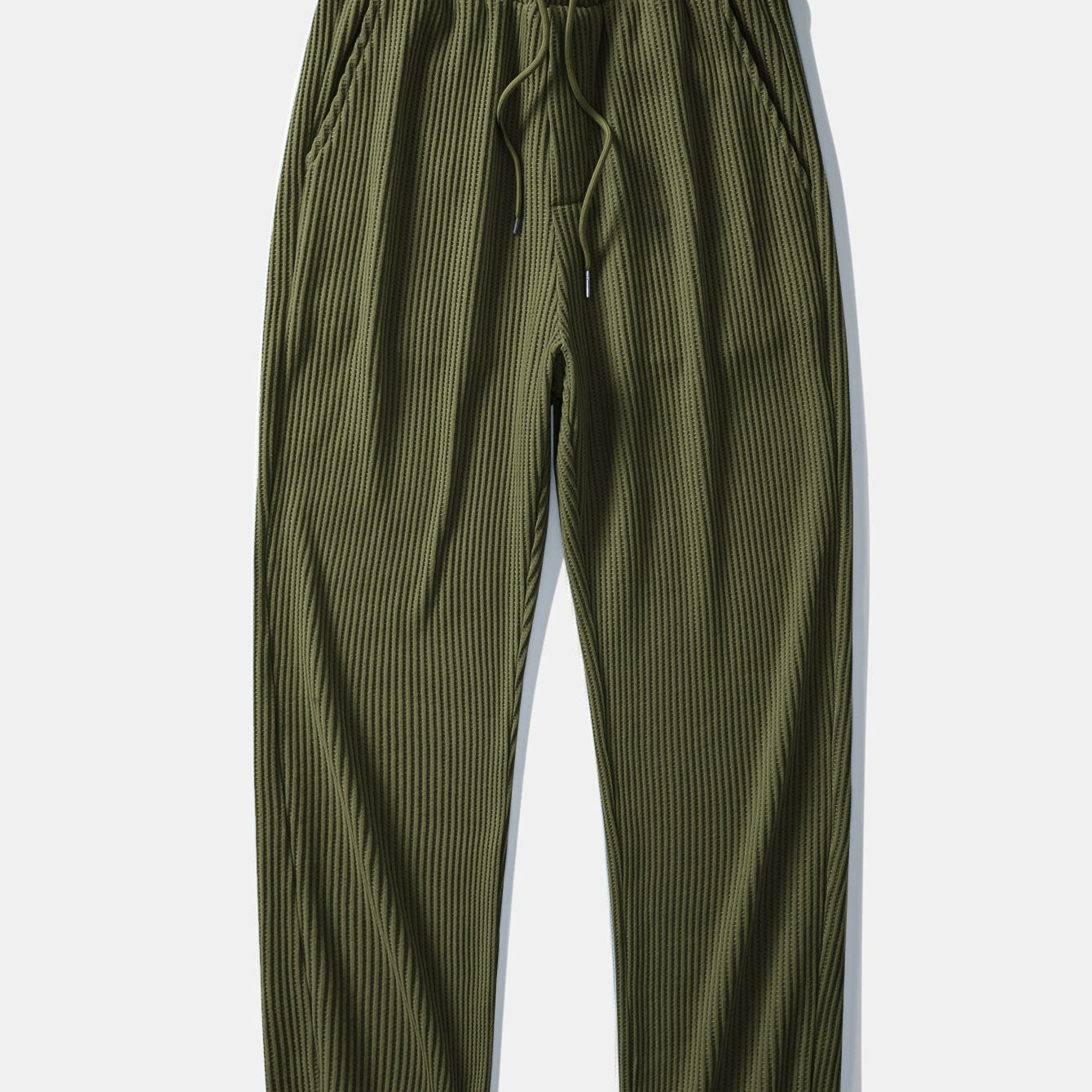 Claude | Waffle Texture Drawstring Pants