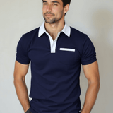 Garrett | Contrast Collar Polo