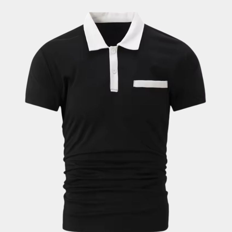 Garrett | Contrast Collar Polo