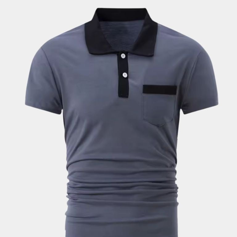 Garrett | Contrast Collar Polo