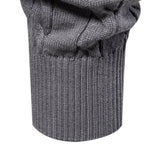 Rhys | Cable Knit Jacquard Sweater with Giraffe Embroidery