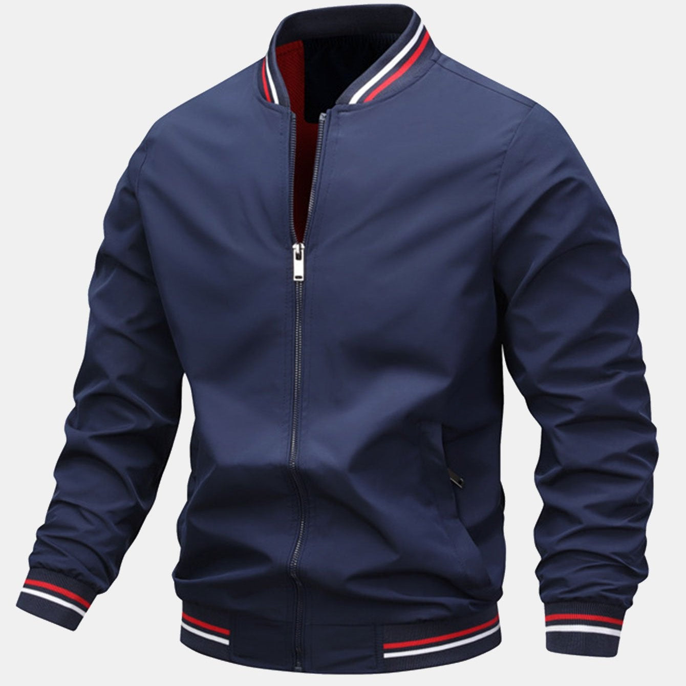 Ethan | Zip-Through Bomber Jacket