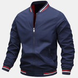 Ethan | Zip-Through Bomber Jacket
