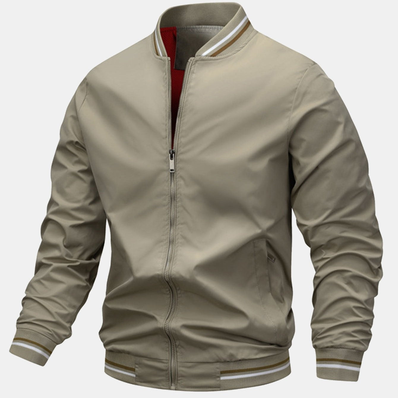 Ethan | Zip-Through Bomber Jacket